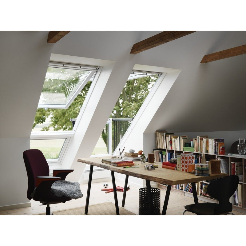 VELUX GDL PK19 SK0L222 White Painted Cabrio® Balcony (198 x 252 cm)
