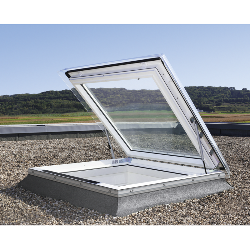 VELUX CXP 100100 S04G Clear Flat Roof Exit Window (100 x 100 cm)