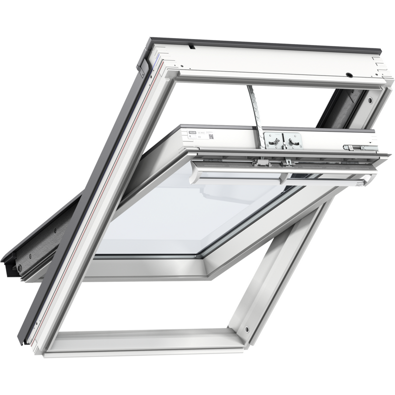 VELUX GGL CK04 207021U White Painted INTEGRA® Electric Window (55 x 98 cm)