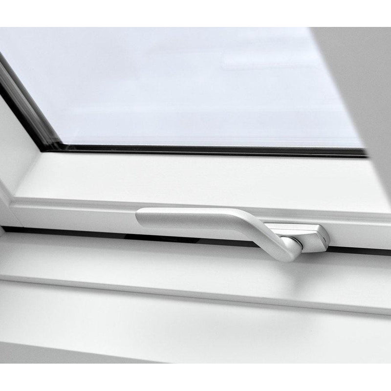 VELUX GPU PK10 0062 Triple Glazed & Noise Reduction White Top-Hung Roof Window (94 x 160 cm)