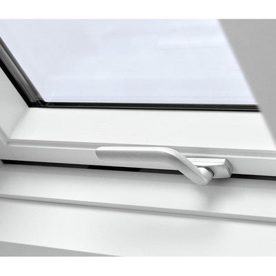 VELUX GPU SK06 0066 Triple Glazed White Top-Hung Roof Window (114 x 118 cm)