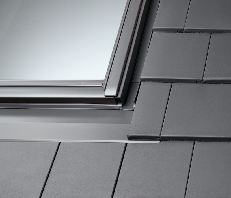 VELUX EDT 2000 Flashings - For Flat Interlocking Tiles (Including Insulation & Underfelt collars)
