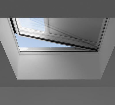 VELUX CVU 120090 S06Q Electric Flat Glass Rooflight Package with Triple Glazing (120 x 90 cm)