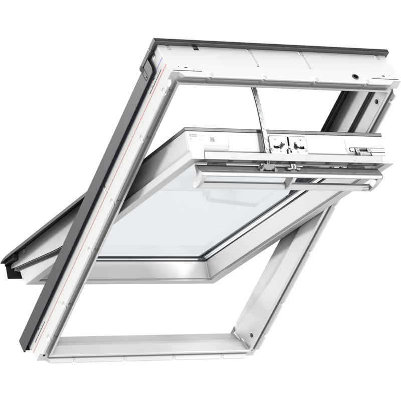 VELUX GGU FK08 007030 White INTEGRA® SOLAR Window (66 x 140 cm)