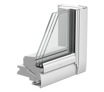 VELUX GGL FK06 3068 Triple Glazed Pine Centre-Pivot Roof Window (66 x 118 cm)