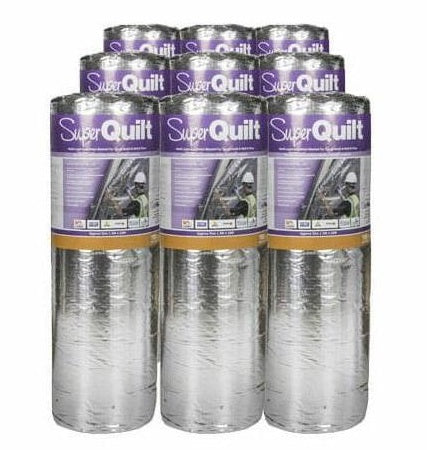 YBS SuperQuilt Multi-Layer Foil Insulation Roll - 1.5m x 10m (PALLET of 9 Rolls)