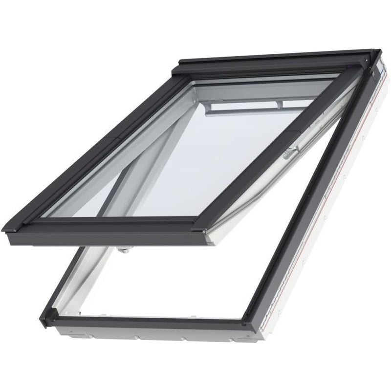 VELUX GPU FK06 0066 Triple Glazed White Top-Hung Roof Window (66 x 118 cm)