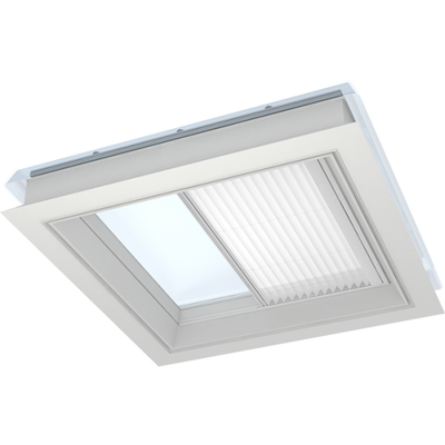 VELUX FMG Flat Roof Window Electric Pleated Blinds
