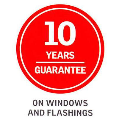 VELUX GPU SK08 0070 White Polyurethane Top-Hung Window (114 x 140 cm)